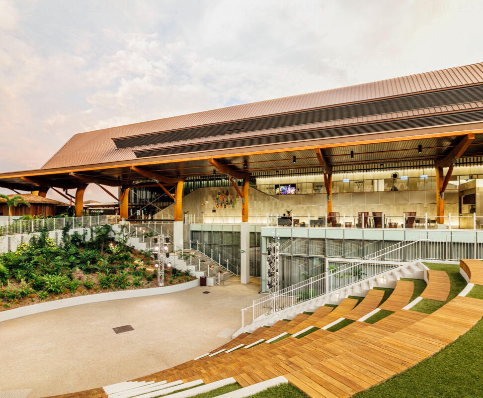 Convention Centre in Port Moresby with Grimshaw