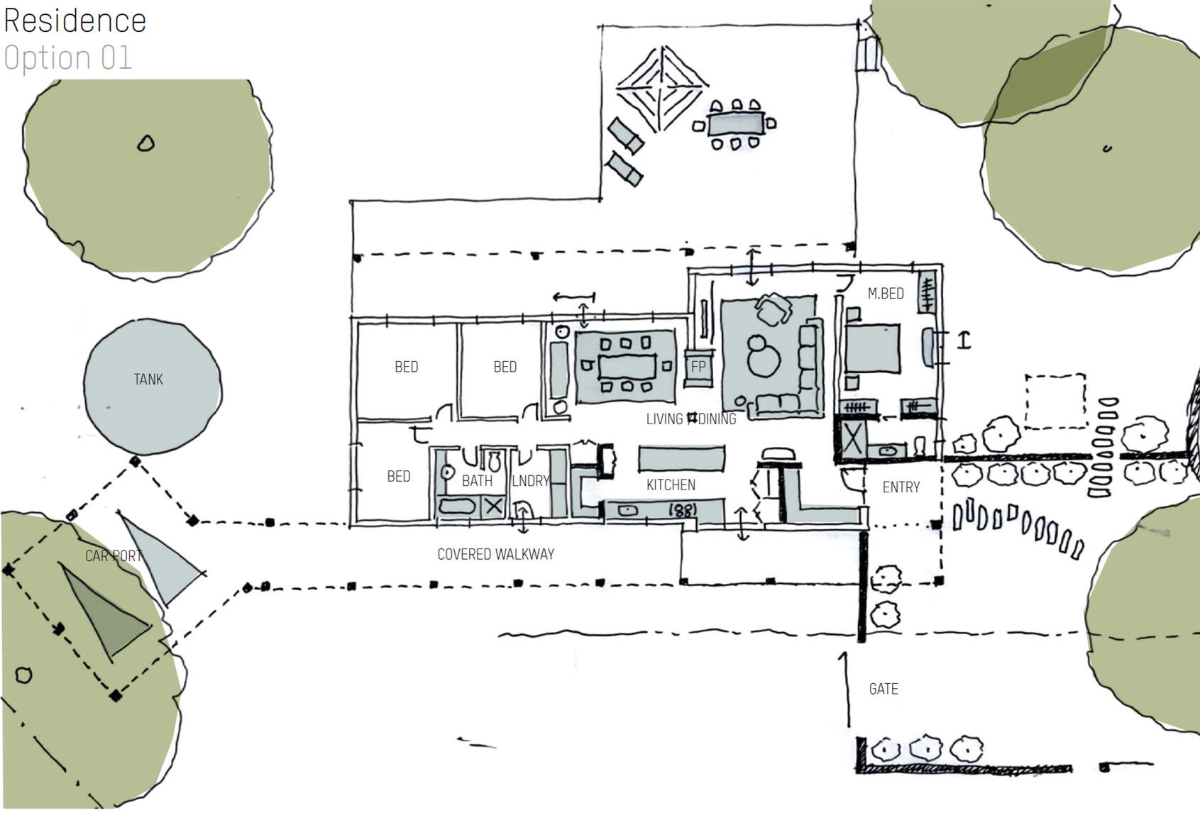 Bellbrae farm house alteration